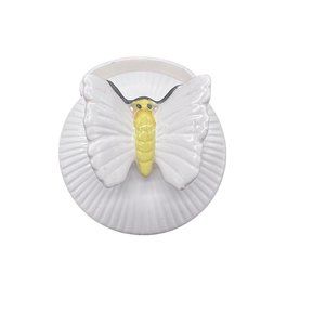 Fitz and Floyd vintage butterfly trinket box